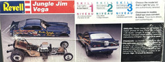 REVELL 1/25 JUNGLE JIM VEGA F/C FACTORY BUILT UP STUDIO BOX ART DISPLAY MODEL