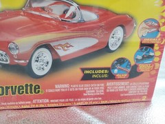 Revell Motorworks ’57 Corvette Model Kit #85-1254 unopened dented Box