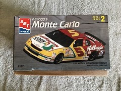 1995 AMT Ertl Terry Labonte #5 Kelloggs Corn Flakes Chevy Model Kit Complete