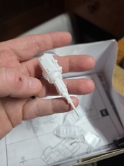 Monogram 1/24 scale 79 Pontiac Firebird Street Machine Model Partially Assembled