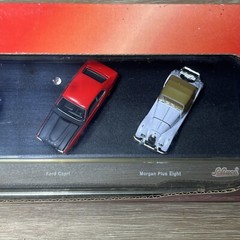 SCHUCO Limited Edition 1:72 4-pack BMW, Capri, Ford, MGB