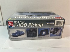 AMT ERTL 1953 Ford F-100 Pickup 1/25 Model Kit #6487 1994 Open Box Unassembled.