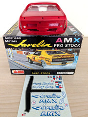 *SUPER RARE! *VINTAGE JO-HAN AMC JAVELIN AMX PRO STOCK RACER KIT **COMPLETE! #2