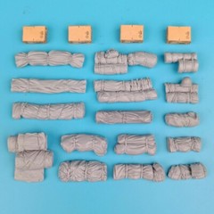 Diorama 1/16/35/48/72 Tank External Package Set Military Equipment Accessories