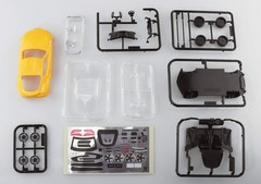 AOSHIMA 1/32 The Snap Kit Series Toyota GR Supra Lightning Yellow Color-cod