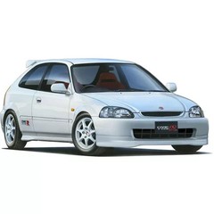 Fujimi 1/24 Honda CIVIC TYPE R EK9 Early Plastic Model Kit