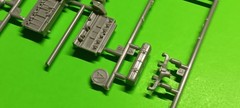1947 Chevy Motor Moebius Galaxie 1/25 Engine 216 Stovebolt Inline 6 46 48