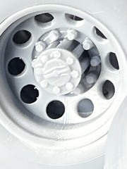 Resin 1/24 Scale 20 Inch Dually model car wheels, 1/24 1/25 Truck