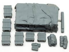 1/35 Universal/Generic Truck Load Set #3 (TarpCovered Crates) Value Gear