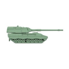 SS492 1/200/350/700 Military Model German PzH2000 Self-Propelled Anti-Tank Gun