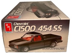 AMT Ertl Chevrolet C1500 454SS Model Kit 1:25 6032 Plastic, 1991, Sealed (B268)