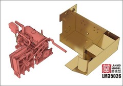 LM-35026 1/35 Panzer II Series Engine Compartment Kit notank