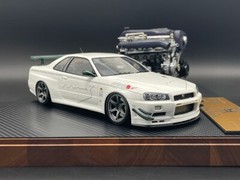 Kusaka Engineering/MAKE UP Co, Ltd. 1/18 SCALE Mine’s SKYLINE BNR34 GT-R Stock 2