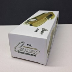 1967 Chevrolet Camaro Granada Gold Custom Dealer Promo Model BOX ONLY..NO CAR
