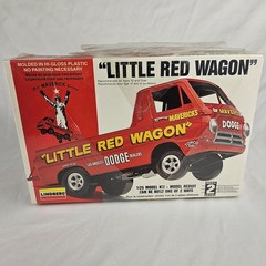 Lindberg Little Red Wagon 1/25 Scale Plastic Model Kit