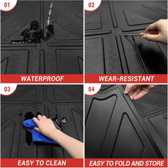 Bed Mat Compatible with 2015-2025 Ford F150 5.5FT Truck Bed Liner Pickup Car Tru