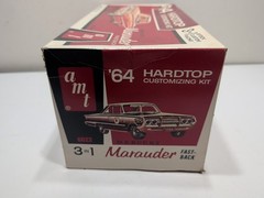 ✨VINTAGE✨AMT – 1/25th Scale ’64 Mercury Marauder Kit Box Instructions Parts Only