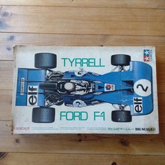 Tamiya 1/12 Tyrrell Ford F1 Big Scale Model Kit Partially Assembled