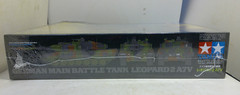Tamiya 32607 German Leopard 2 A7V Battle Tank 1/48 Scale Model Kit – BOX DAMAGE