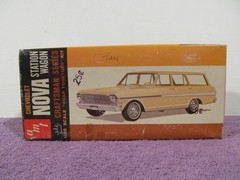 1963 AMT Chevy II Nova Station Wagon Vintage Craftsman Series Built Up MPC JOHAN