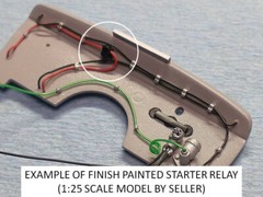 4 off, 3D Print, Resin, Model Car Starter Relays, Various Scales