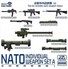 MAGIC FACTORY 2002 1/35 NATO Individual Weapon Set A