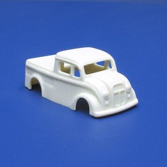 JFSL17 H:O scale Jimmy Flintstone Divco Surfer resin slot car body