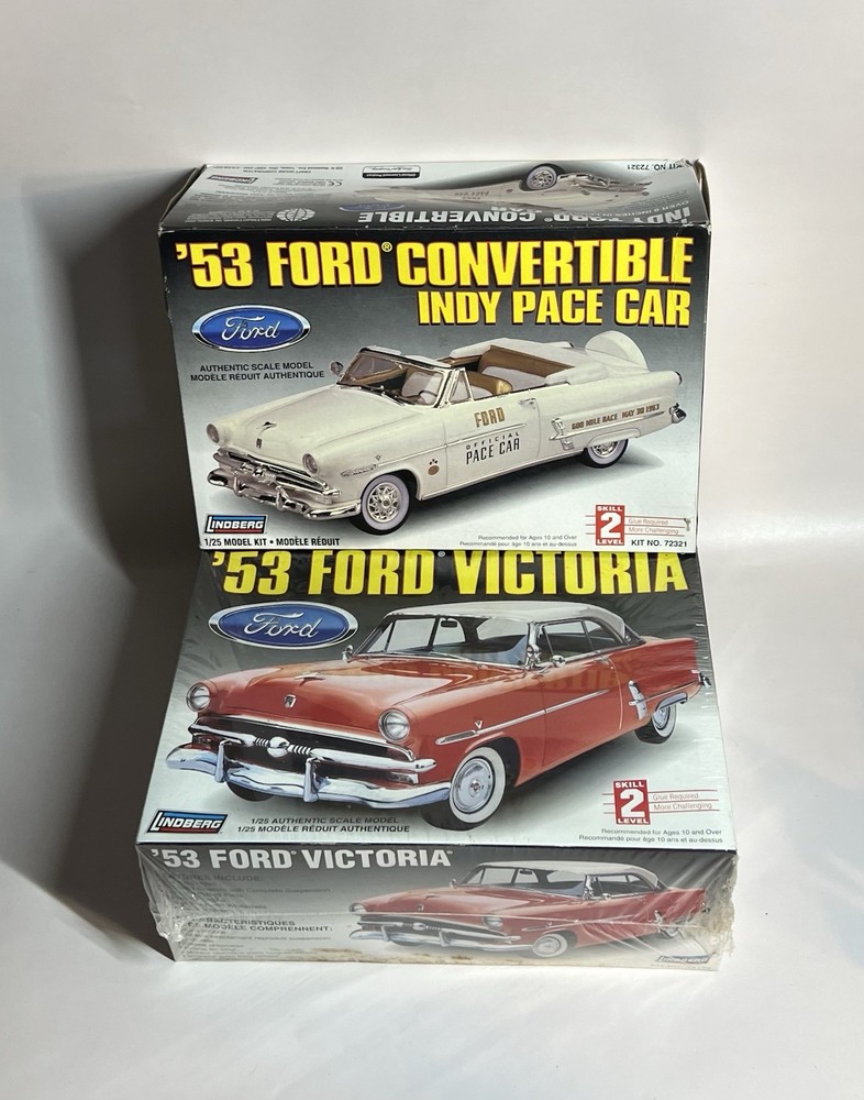Lindberg ‘53 Ford Victoria & ‘53 Ford Convertible Pace Car OPENED/READ