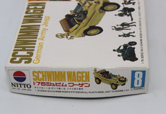 Nitto Schwimm Wagen WW II German Army Model 1/76 Scale Kit #448-250 Open Box