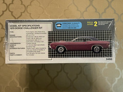 1970 Dodge Challenger R/T AMT 6466 Plastic Model Kit 1:25 Sealed