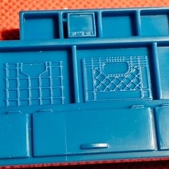 Radio Station Equipment 1977 GMC Van 1:25 scale model car part Revell