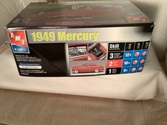 AMT ERTL #31762 1:25 Scale ‘49 Mercury Open Box Parts Are In Plastic Bags sealed