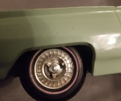 AMT 1963 Ford T-Bird Thunderbird Dealer Promo Pale Green Convertible 1/25 USA