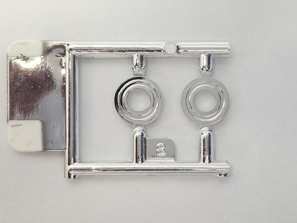 1969 Dodge Charger FRONT DISK BRAKE ROTORS for Revell 1:25 Model Kit 69
