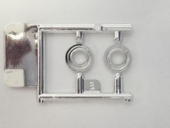 1969 Dodge Charger FRONT DISK BRAKE ROTORS for Revell 1:25 Model Kit 69