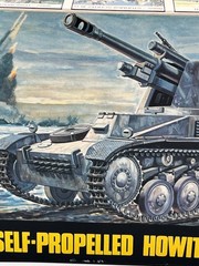 ESCI 8004 Sd.Kfz.124 Wespe German Self-Propelled Howitzer WWII 1:72 Model Kit