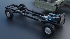 ABS-LIKE RESIN 3D PRINTED 1/25 1966 FORD F-250 CREW CAB PICK UP FULL KIT