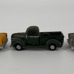 HO Magnuson Walthers Resin Car Vehicle Lot: Pickup, Taxi, Coupe, Sedan 1/87
