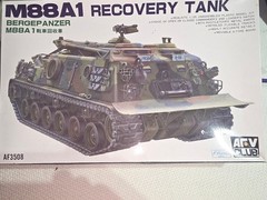 AFV 1/35 Scale M88A1 Recovery Tank Bergepanzer AF3508 Model Kit-unassembled