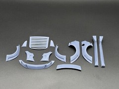 1:24 2015 Mustang Widebody Clinchd Flares Kit Transkit For Tamiya And Diecast