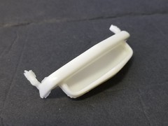 1950 Ford Convertible CUSTOM FRONT ROLL PAN GRILL OPENING for AMT 1:25 Model Kit