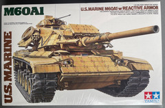 Tamiya 35157 US Marine M60A1 with Reactive Armor 1/35 Scale Model Kit 1:35