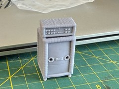 1/25 3d Printed Kustom Amp And Cabinet