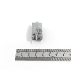 French S-40 Anti-tank Gun, 3D Printed ,1/144 Scale Mini Tank Model,Resin