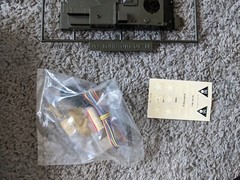 VTG 1980s MITSUWA 1:48 M40 TANK BIG SHOT MODEL KIT 953 MOTORIZED STARTED COMPLET