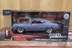 Jada Dom’s Chevrolet Chevelle SS Matt Gray “Fast & Furious” 1/24 DMGD BOX