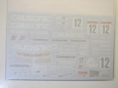 SHUNKO Decal Sheet 1:24 Scale Calsonic GT-R R34 1999 #SHK-D395 Suit Tamiya Kit
