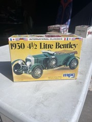 5 MODEL CAR KITS Lot Alfa Romeo Double Header Mpc Ford Bentley