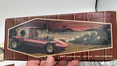 Vintage AMT George Barris SURF WOODY / Original 2166-200 / Model Kit + Signature