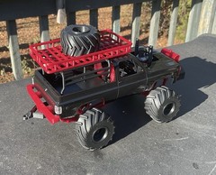 Pulldozer Dana 60 Axles 4 Link Suspension Kit 1 24 1 25 Chevy Blazer Mud Truck